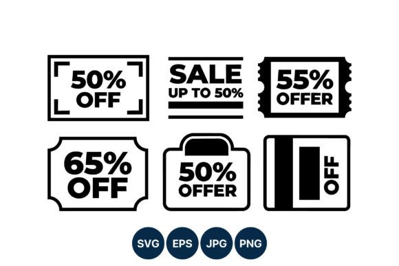 Download Sale Discount Labels Vector Set - Labels Collection