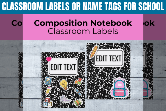 Download Editable Classroom Labels or Name Tags - Labels Collection