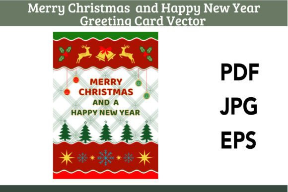 Download Christmas &amp; New Year GreetingCard Vector - Greetingcard Collection